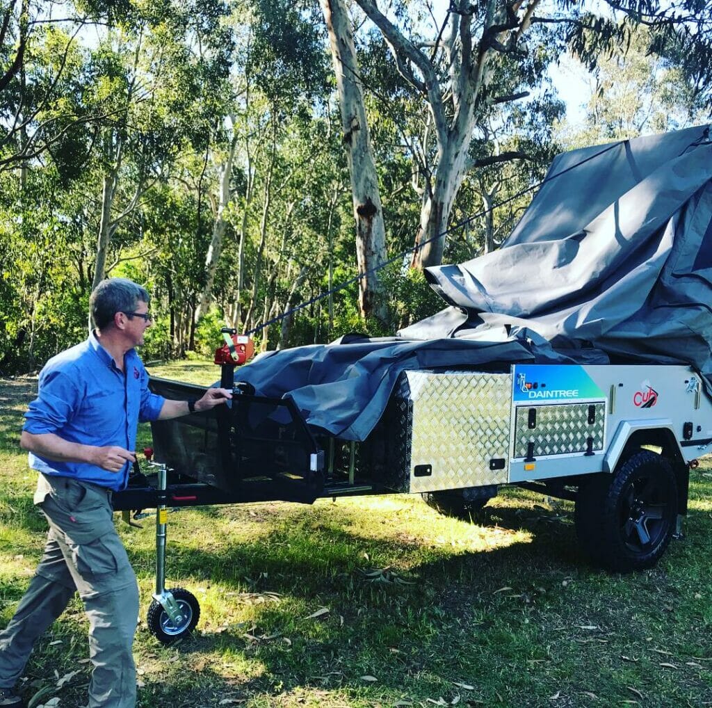 Camper Trailer travel