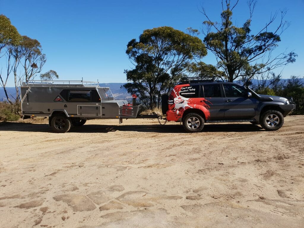 Towing a Small Camper Trailer