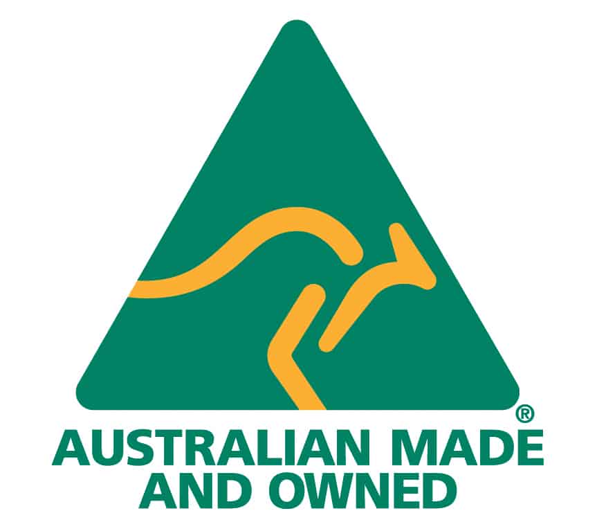 Australian Made Owned full colour logo