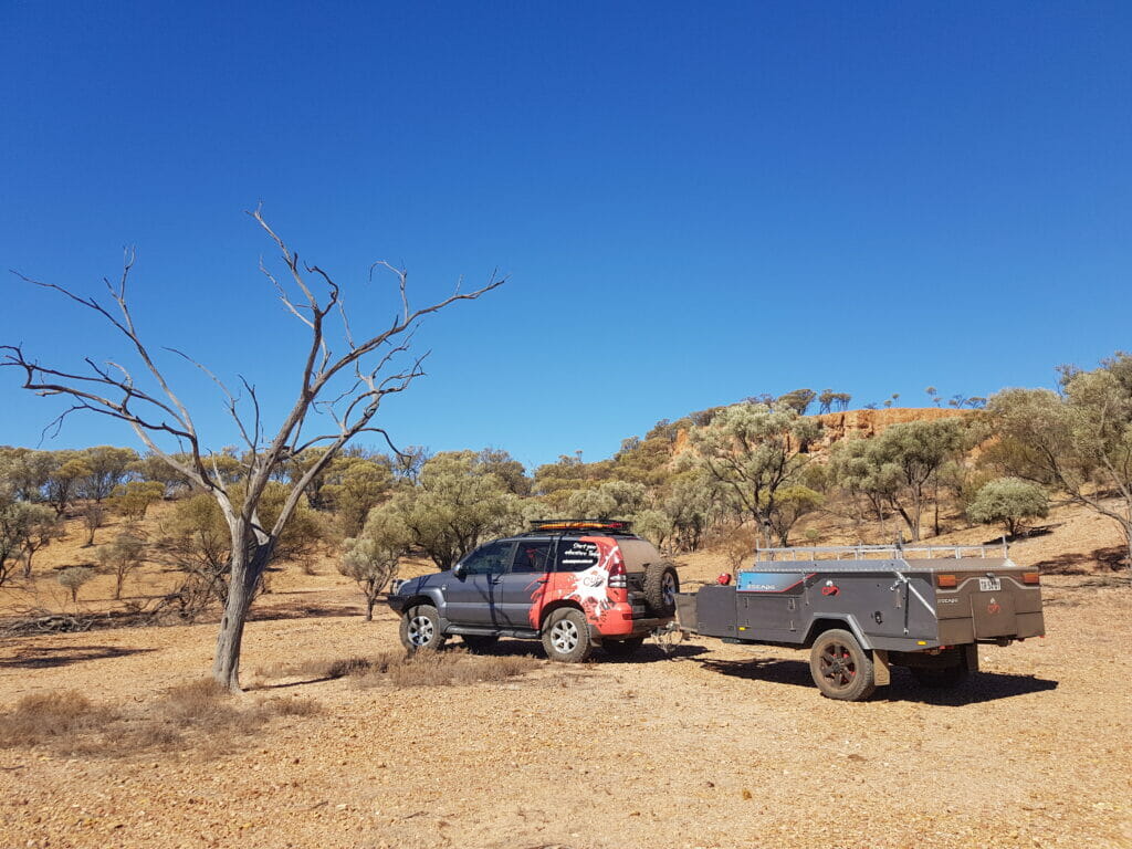 Baldy Top Lookout Outback QLD